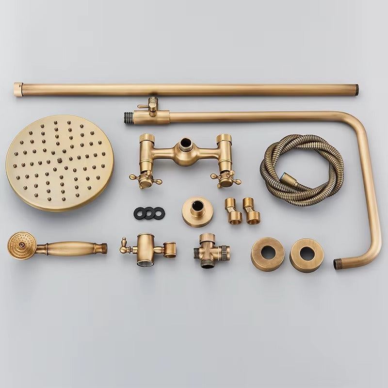 Colonne de Douche en Laiton Antique Hydro Design