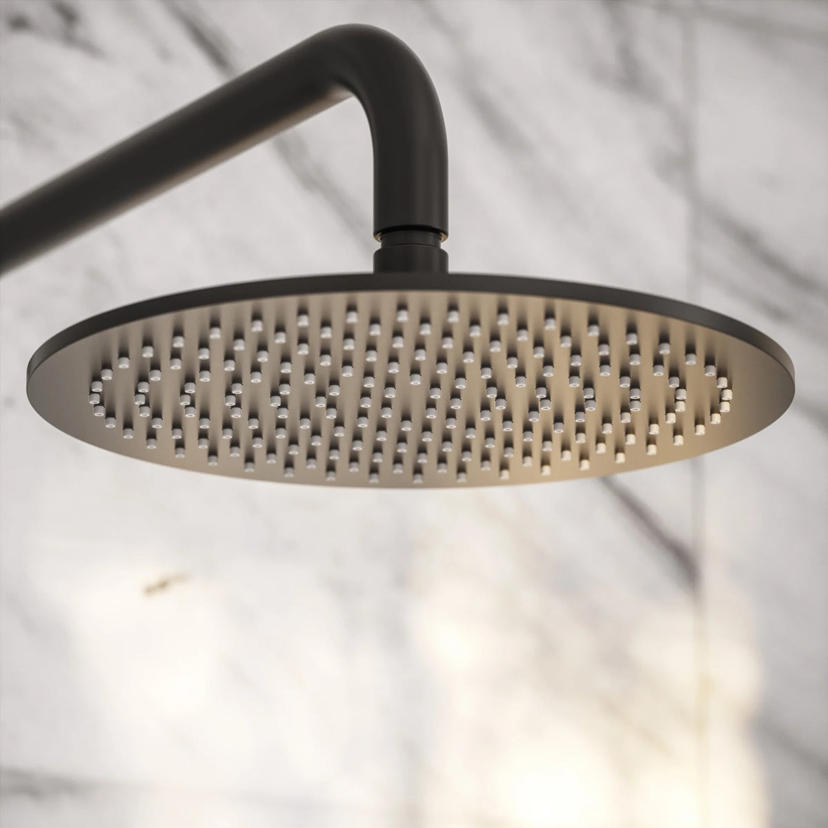 Colonne de Douche Encastrable Noir mat