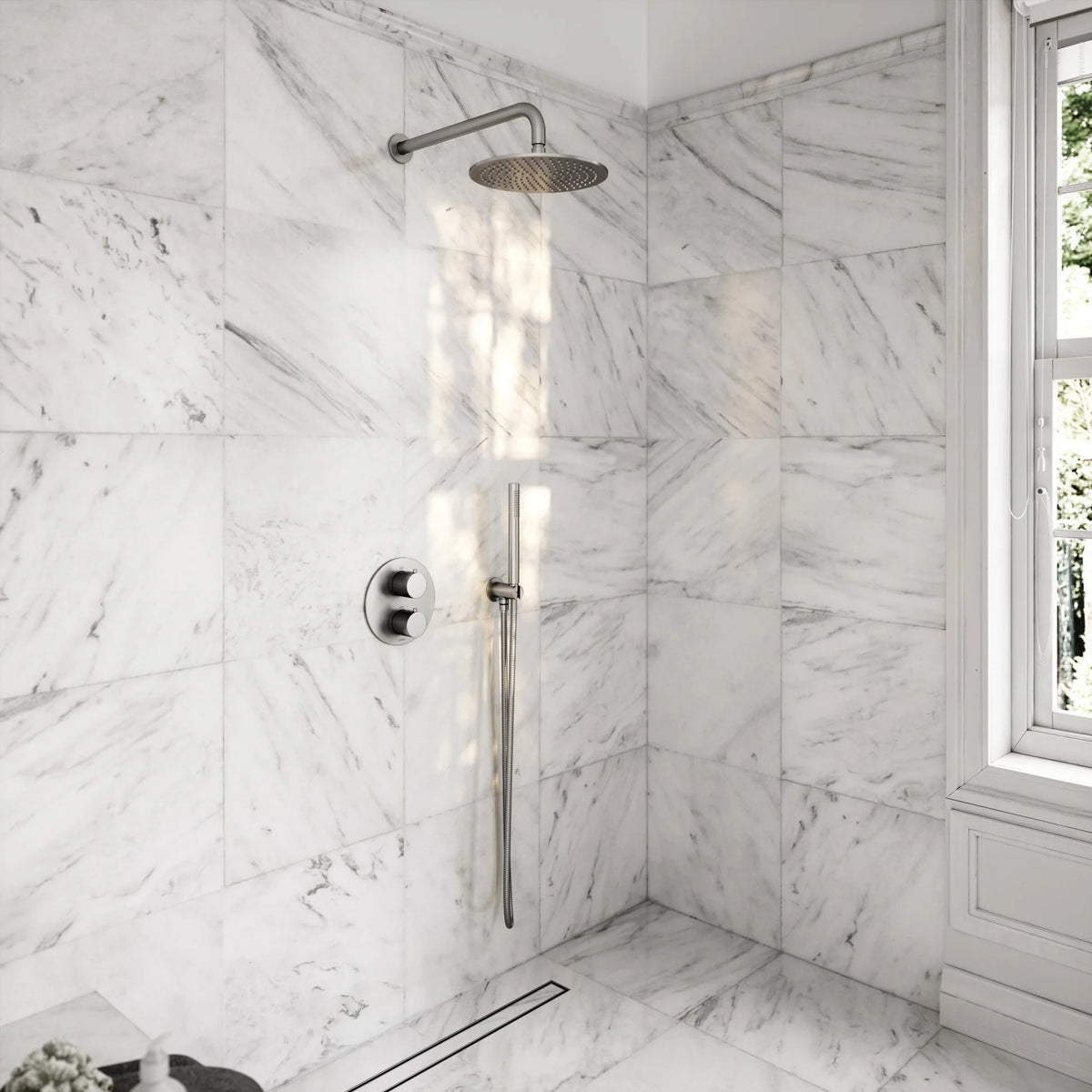 Colonne de Douche Encastrable Chrome