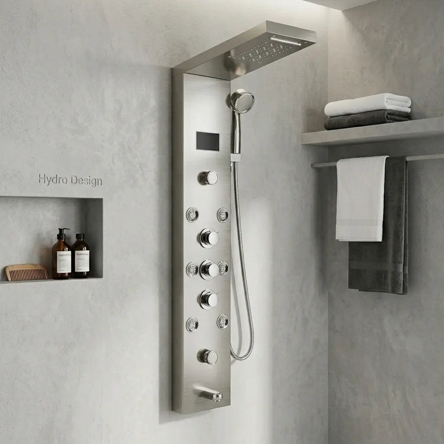 Colonnes de douche hydromassantes