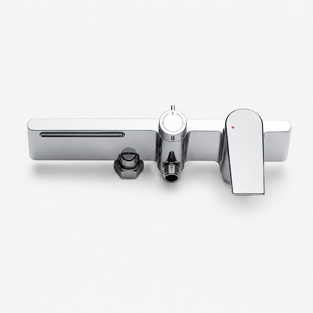 Colonne de Douche Thermostatique Chrome