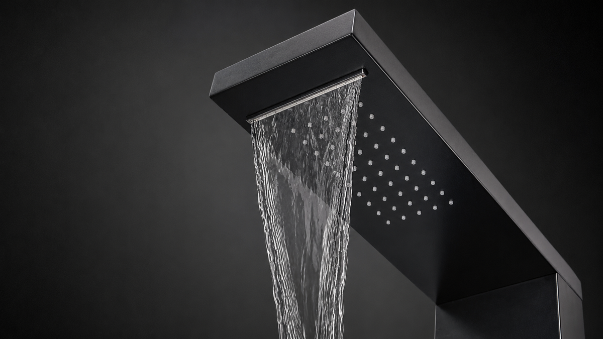 Colonnes de douche hydromassantes