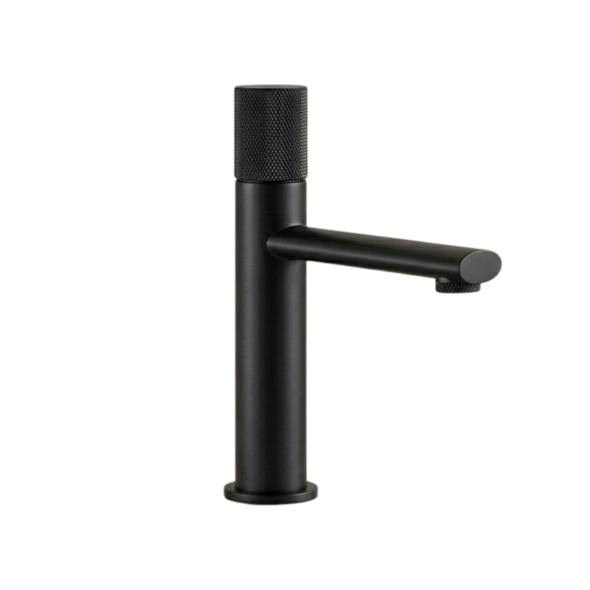 Robinet de salle de bain en laiton noir mat