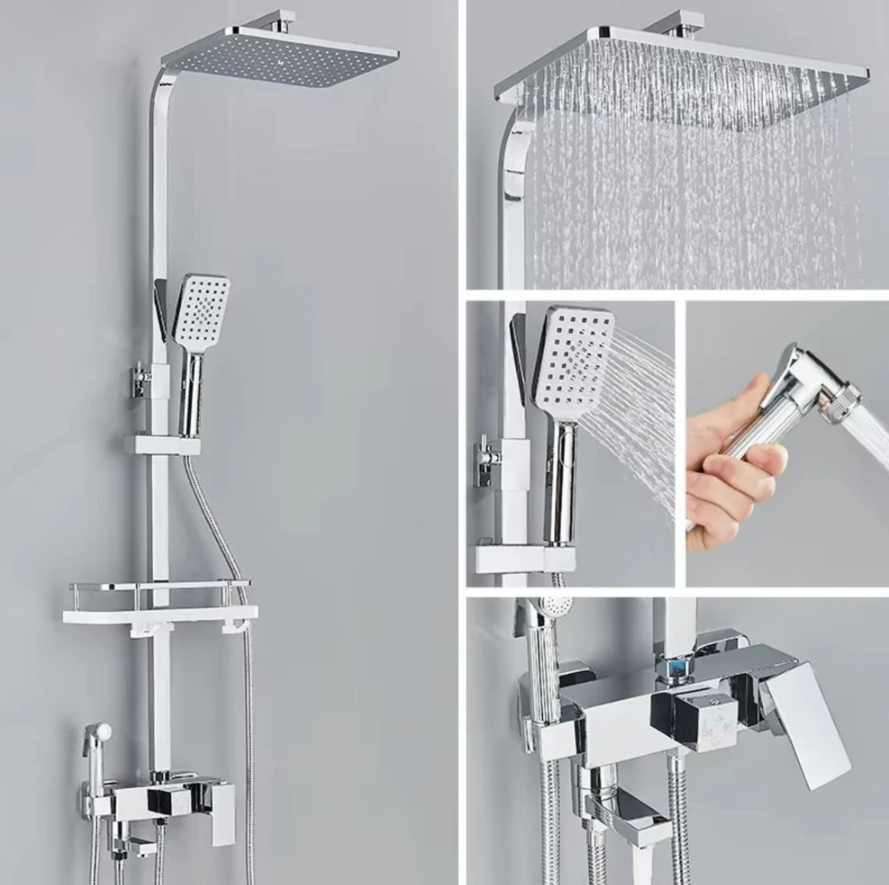 Colonne de Douche Chrome