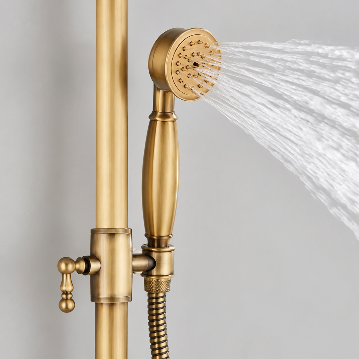 Colonne de Douche en Laiton Antique Hydro Design