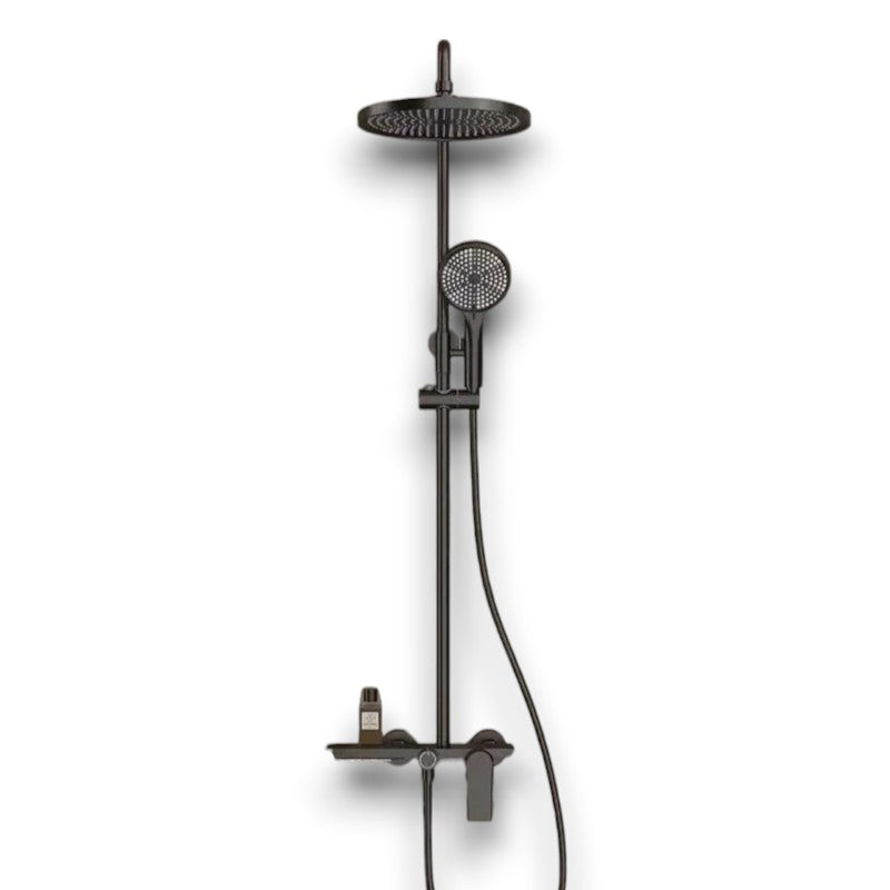 Colonne de Douche Thermostatique Noir Mat Hydro Design