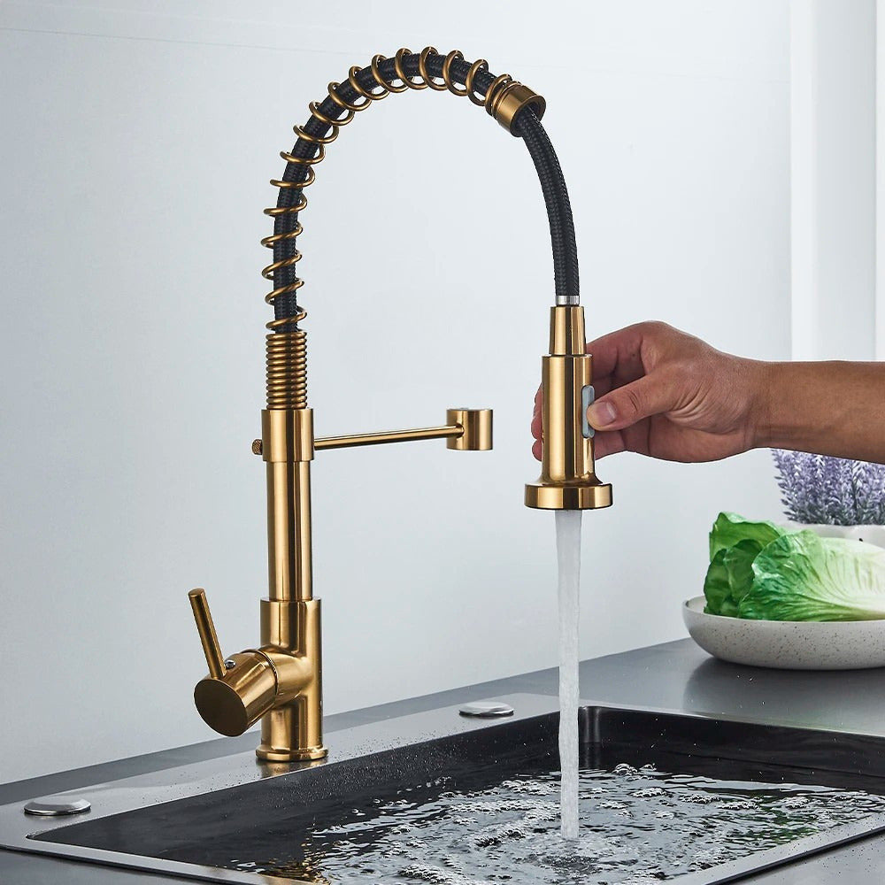 Robinet de Cuisine Douchette – Mitigeur à Ressort