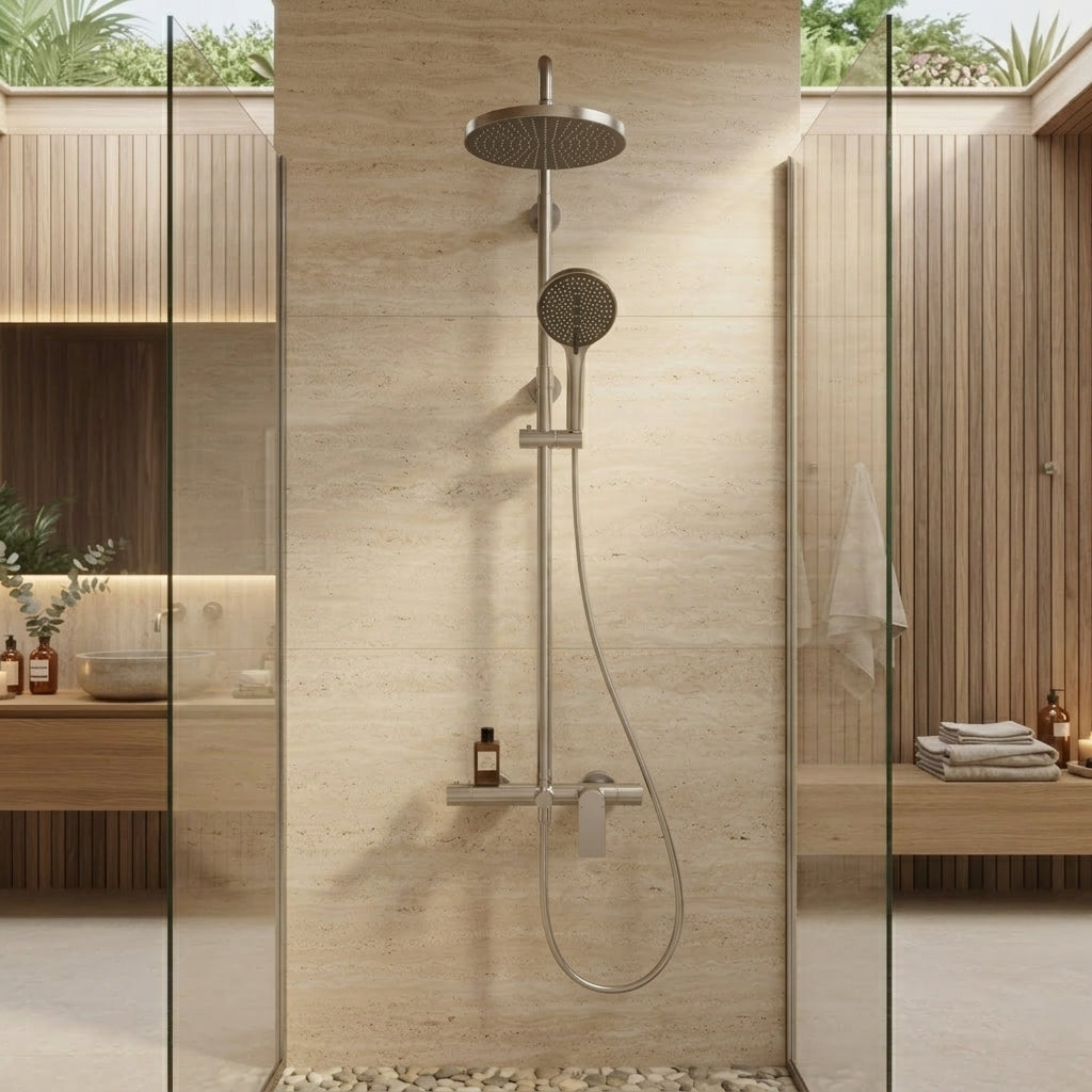 Colonne de Douche Thermostatique Chrome