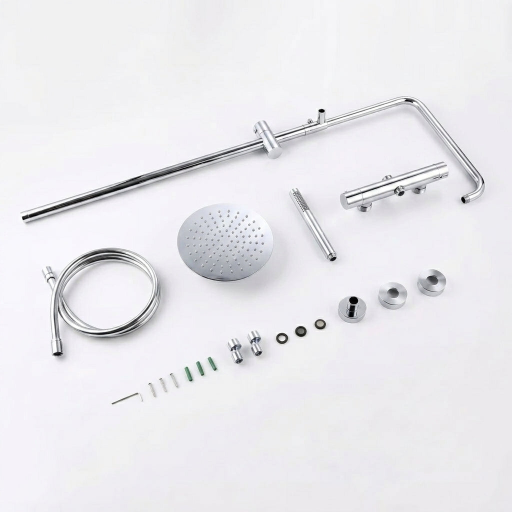 Colonne de douche thermostatique Chrome