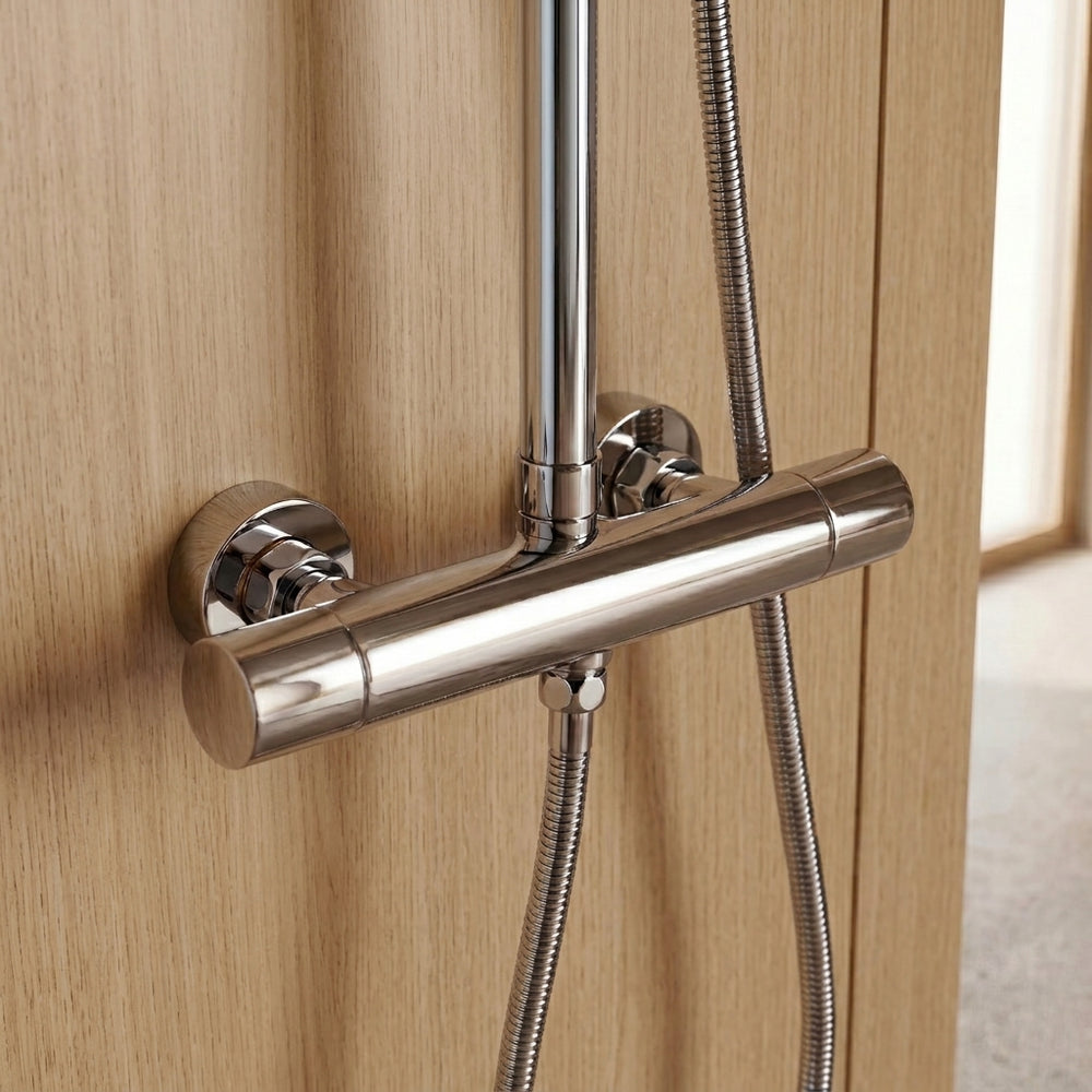 Colonne de douche thermostatique Chrome
