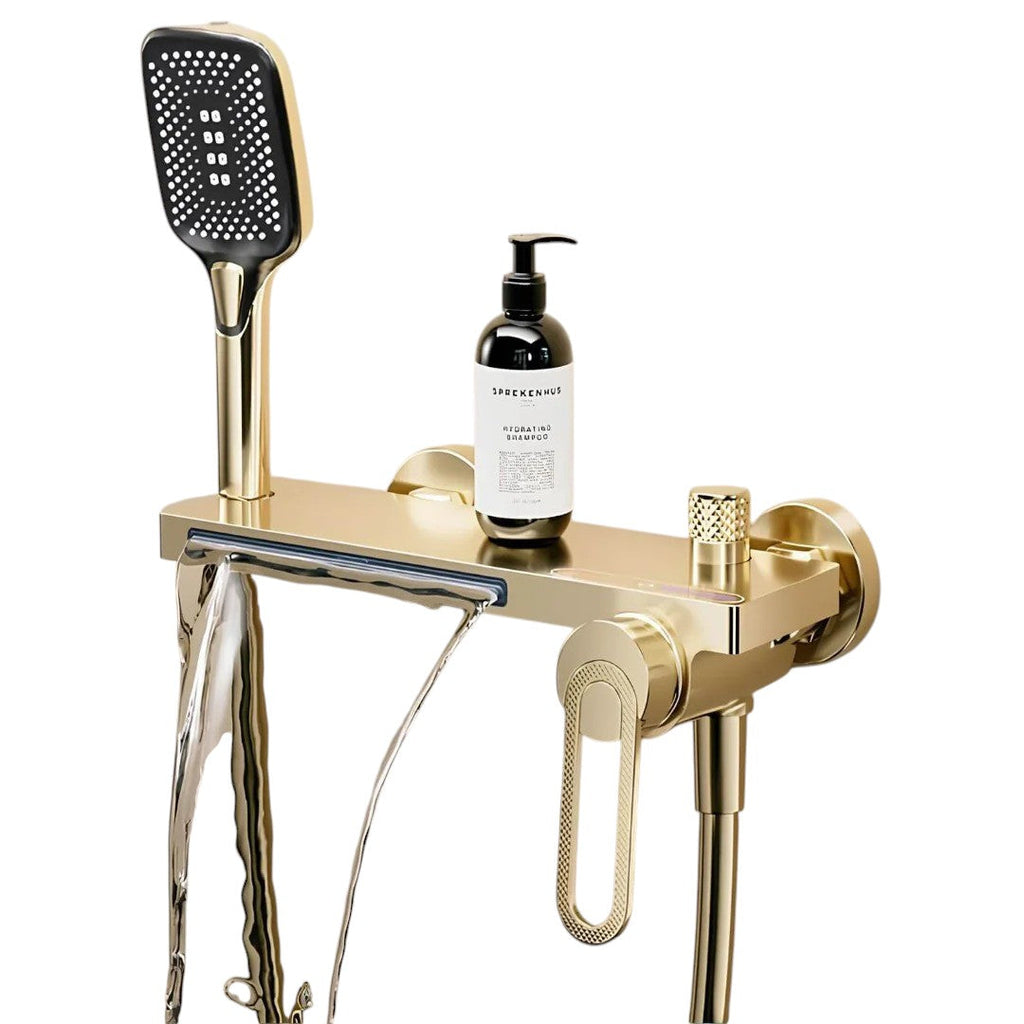 Robinet de Douche Baignoire Mural avec douchette Hydro Design
