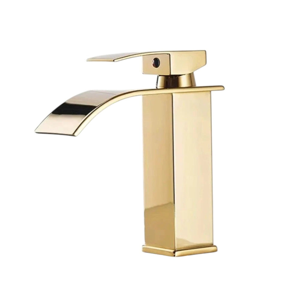 Robinet de Salle de Bain Cascade Or Hydro Design
