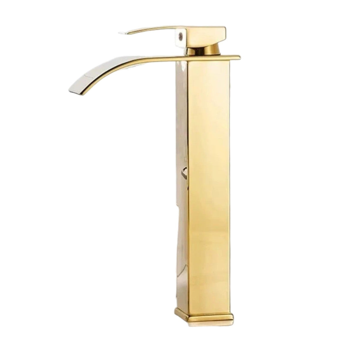 Robinet de Salle de Bain Cascade Or Long Hydro Design