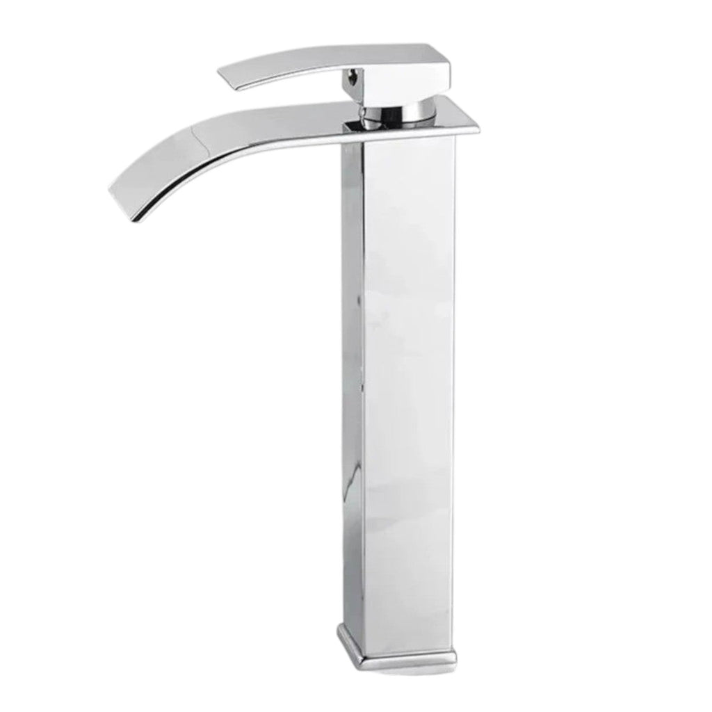 Robinet de Salle de Bain Cascade Chrome Long Hydro Design
