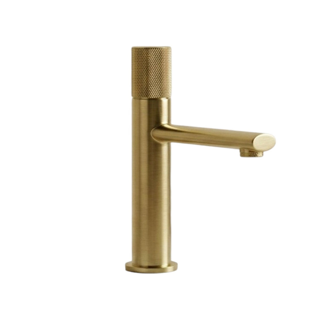 Robinet de salle de bain en laiton or brossé Hydro Design