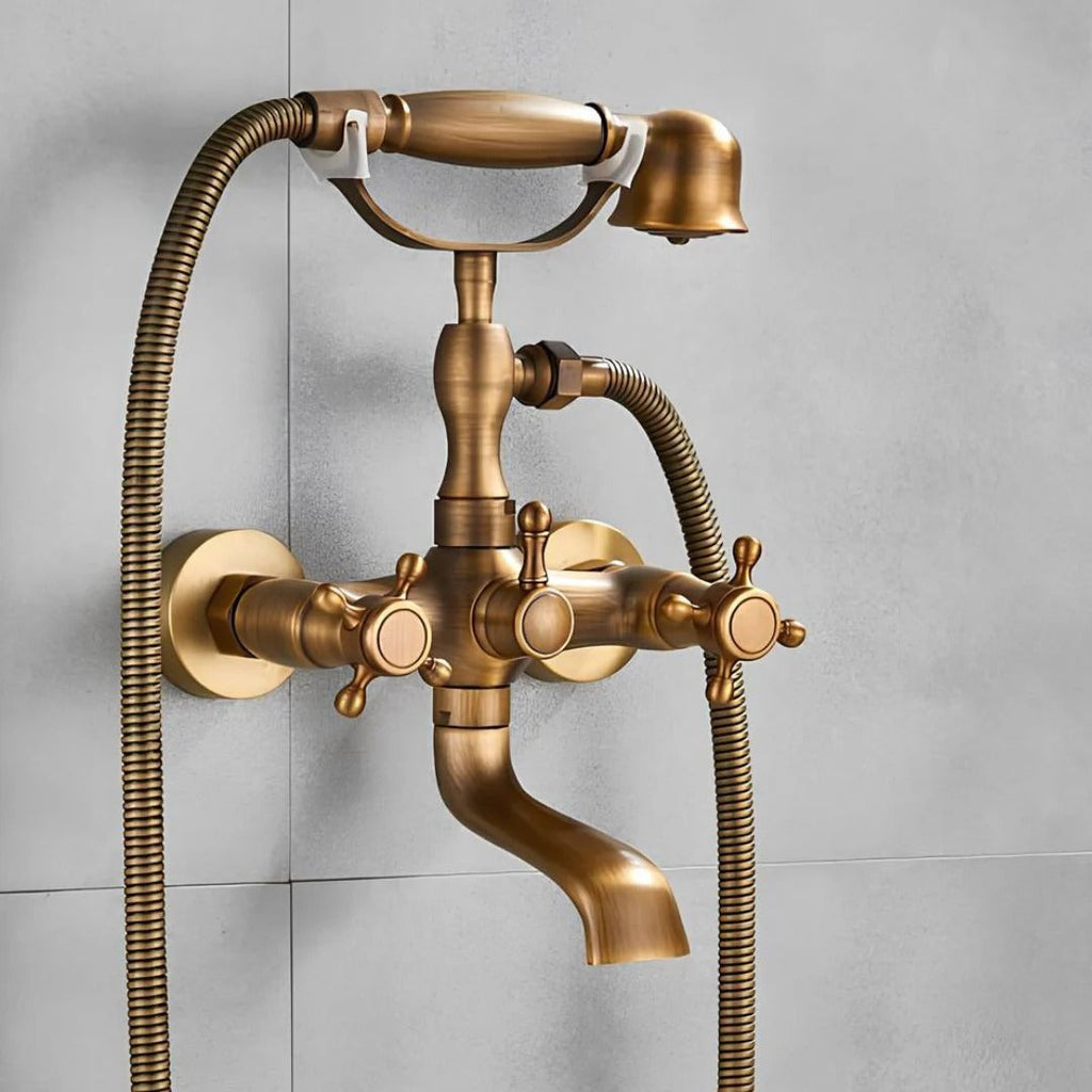 Robinet baignoire mural antique Hydro Design