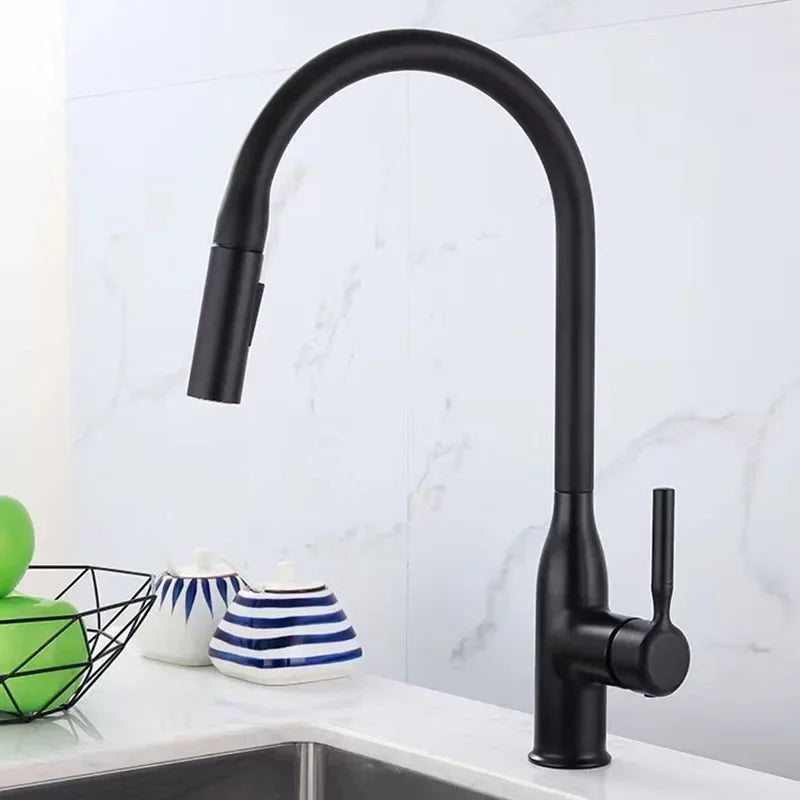 Robinet de Cuisine Douchette en Laiton
