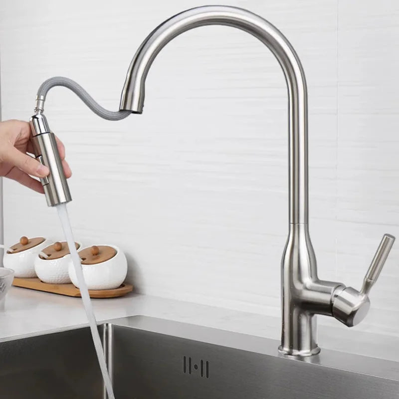 Robinet de Cuisine Douchette en Laiton Hydro Design