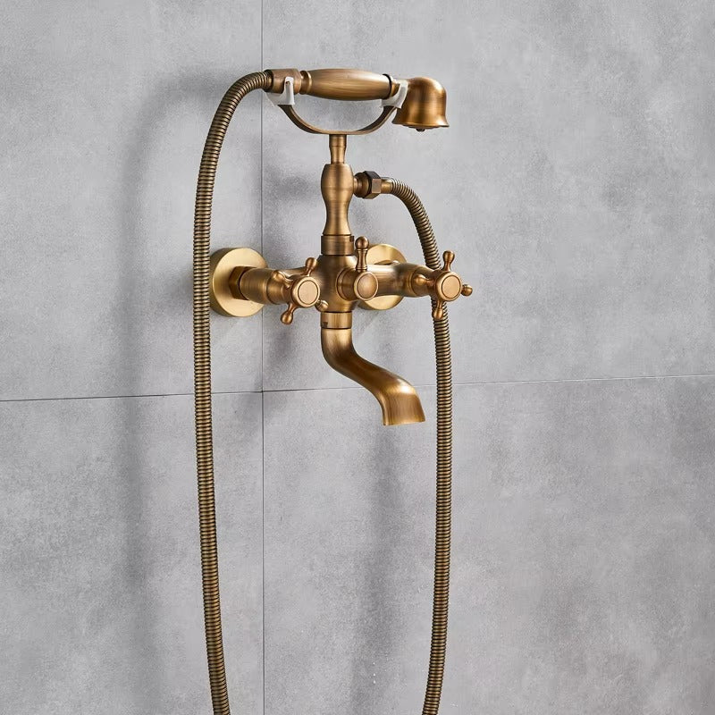 Robinet baignoire mural antique Hydro Design