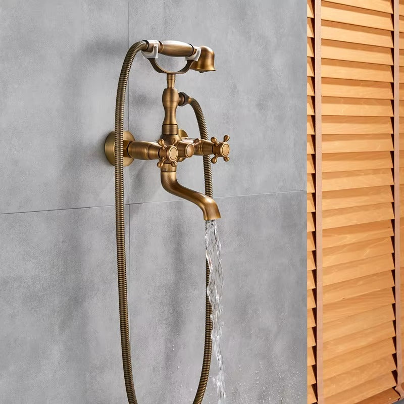 Robinet baignoire mural antique Hydro Design