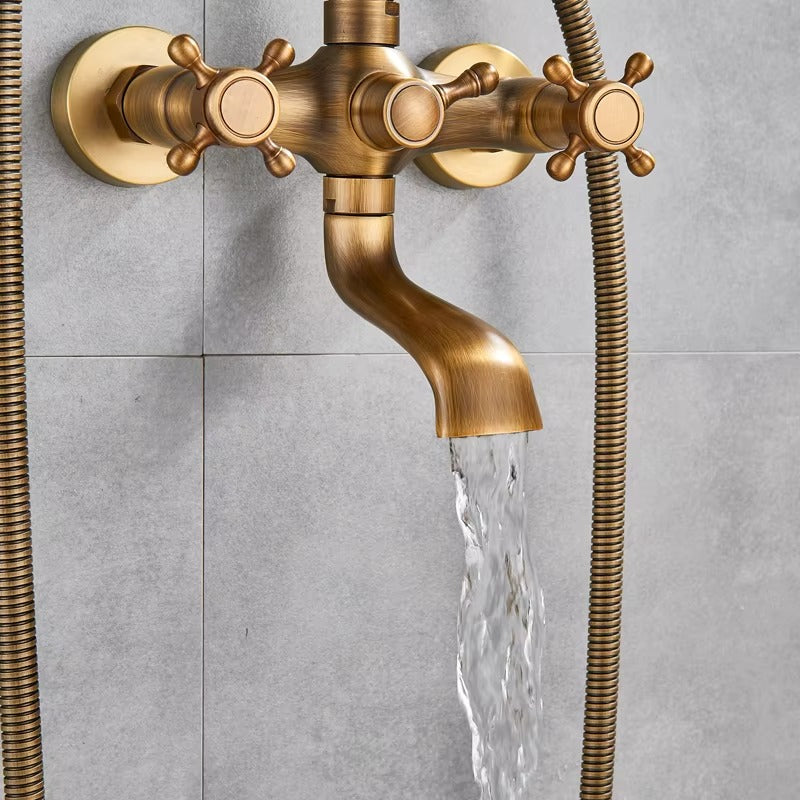 Robinet baignoire mural antique Hydro Design