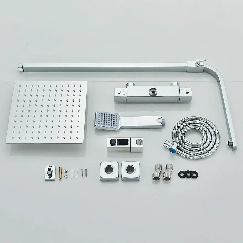 Colonne de Douche Thermostatique Chrome Hydro Design