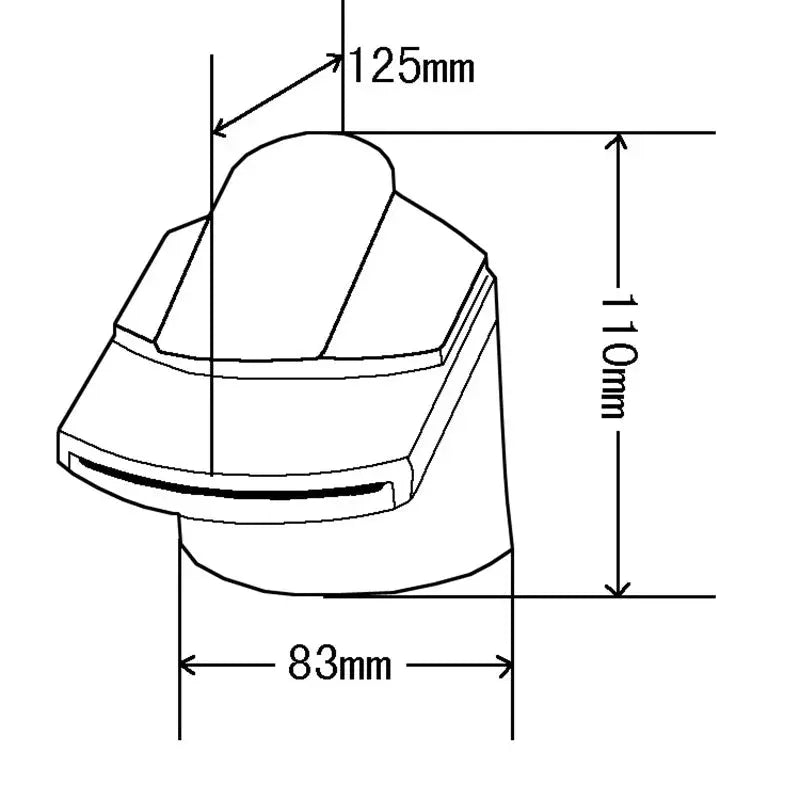 Robinet de Salle de Bain Cascade Noir mat Hydro Design