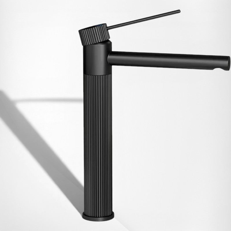 Robinet de salle de bain Noir Mat Long Hydro Design