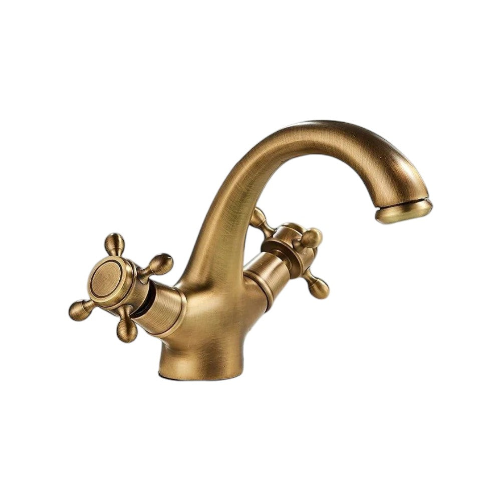 Robinet de salle de bain antique en laiton Hydro Design