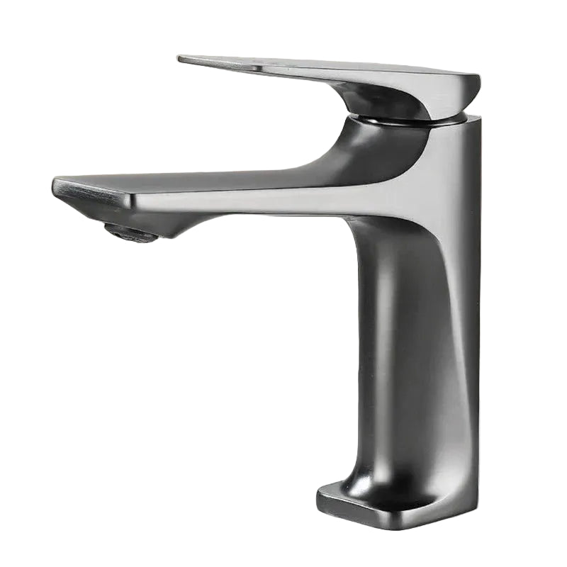 Robinet de salle de bain en laiton Gris brossé Hydro Design