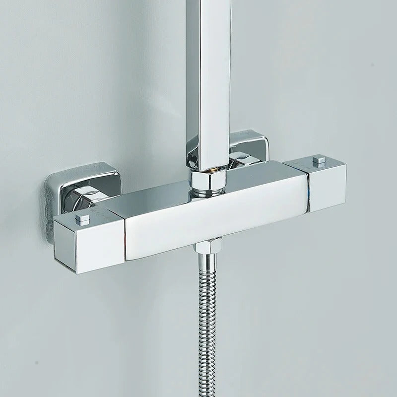 Colonne de Douche Thermostatique Chrome