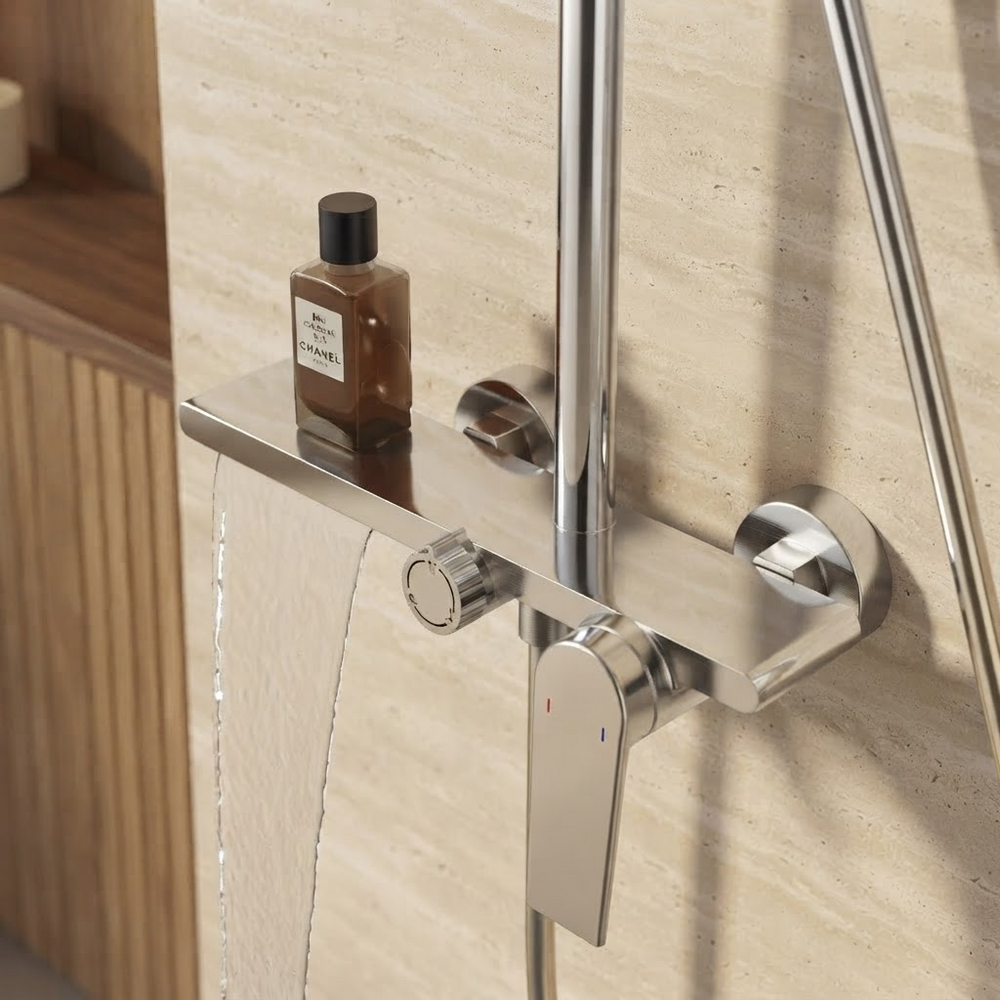 Colonne de Douche Thermostatique Chrome
