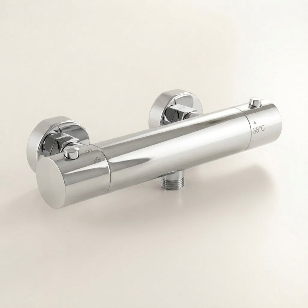 Colonne de douche thermostatique Chrome