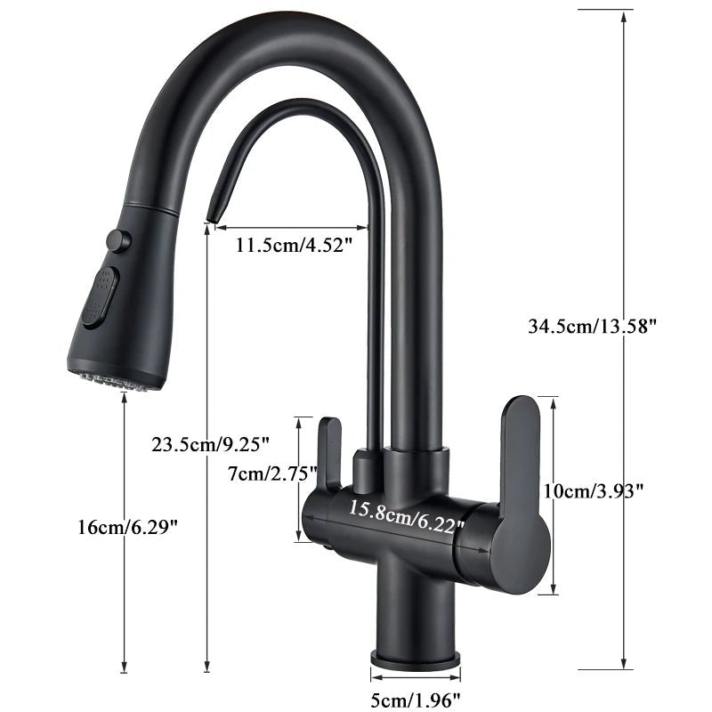 Robinet de Cuisine Douchette Hydro Design
