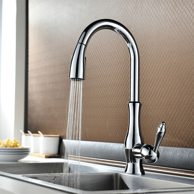 Robinet de Cuisine Douchette en Laiton